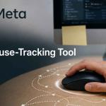 Meta AI employee monitoring system tracking mouse movements and computer activity with privacy concerns and workplace AI illustration