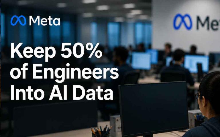 Meta reportedly shifts engineers into AI data labeling and training roles to improve AI models and agent capabilities.