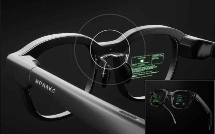 The 48-gram Monako Glass combines Linux computing, AI coding agents, gesture controls, and wearable productivity into a developer-focused platform.