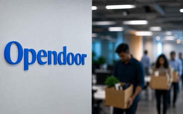 Opendoor layoffs in India as company winds down operations and shifts toward AI-driven workflows and US-based teams in 2026