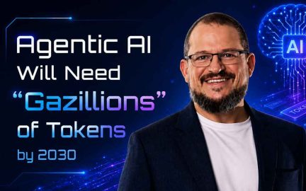 Qualcomm CEO Cristiano Amon presenting at Computex 2026 discussing agentic AI, token growth, AI inference demand, and future computing infrastructure