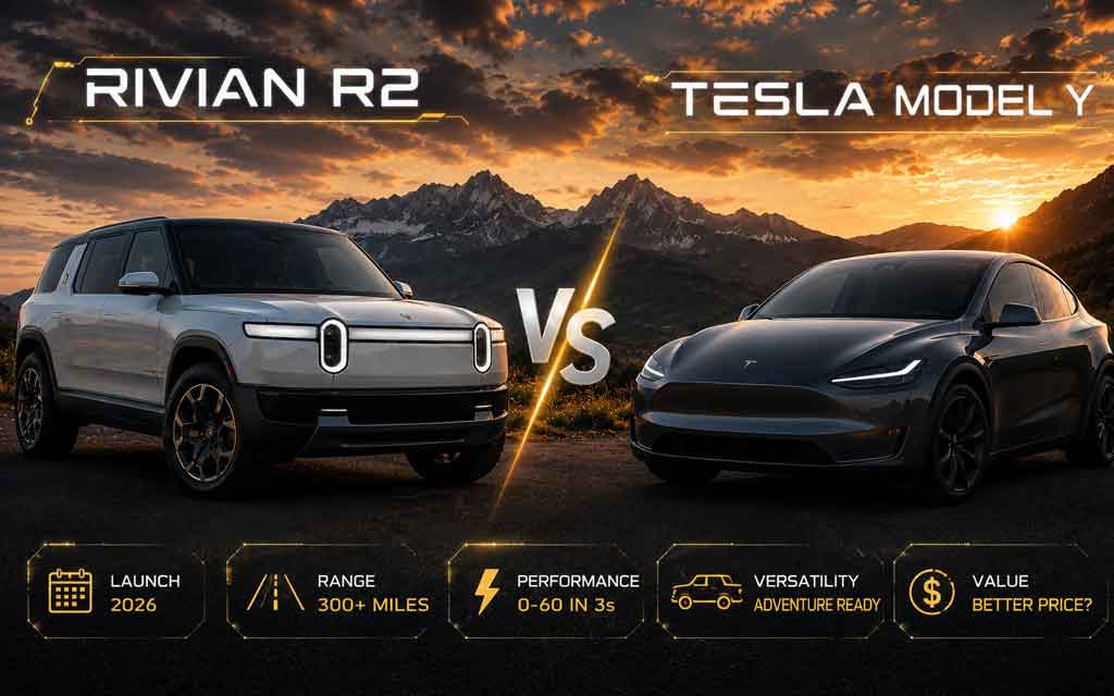 Rivian R2 Launch 2026: Price, Range, Specs, Delivery Timeline & Tesla Model Y Comparison
