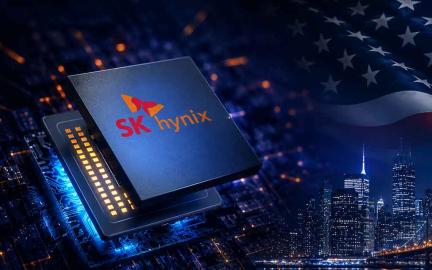 SK Hynix high-bandwidth memory (HBM) chips powering AI servers and next-generation data centers as the company expands its presence in the United States.