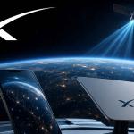 SpaceX Starlink satellites providing direct-to-consumer mobile connectivity for smartphones without relying on traditional cellular carriers.