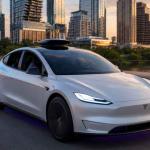 Tesla Robotaxi operating autonomously on Austin Texas city streets without a human driver