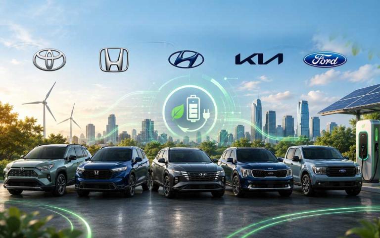 Discover the best hybrid and plug-in hybrid vehicles of 2026 from Toyota, Honda, Hyundai, Kia, and Ford, featuring AI-powered efficiency, advanced technology, and impressive fuel economy.
