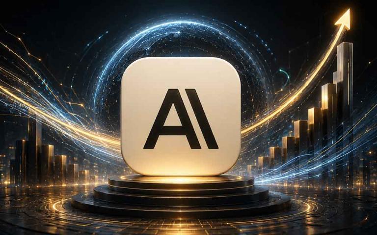 Elon Musk alongside Anthropic Claude AI branding representing Musk's statement that Anthropic is currently the leader in artificial intelligence