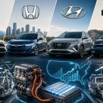 Toyota, Honda, Hyundai, and Kia are accelerating hybrid production as slowing EV demand reshapes the U.S. automotive market in 2026.