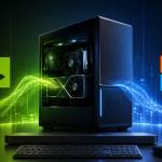 Nvidia CEO Jensen Huang presenting RTX Spark AI PCs developed with Microsoft to power the next generation of Windows AI computing.