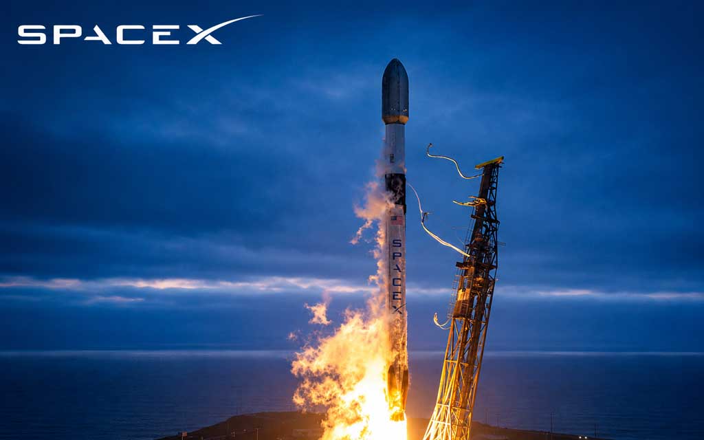 Falcon 9 launches successfully from California as Starship prepares for a Texas liftoff, highlighting SpaceX's rapid launch capabilities and reusable rocket leadership.